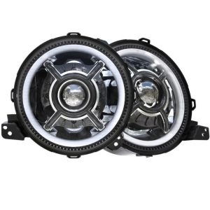 2019 - „Jeep Led“ 9 colių priekiniam žibintui