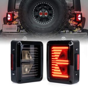 „Jeep“ galinio žibinto rodyklės formos galinio žibinto lemputė atbulinės eigos / posūkio / važiavimo / stabdžių galinė lemputė automobilio lemputės galinis žibintas
