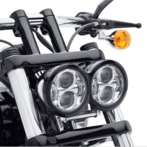 Morsun 5inch dvigubas priekinis žibintas motociklui High Low Beam Round Led Headlamps Projektorius