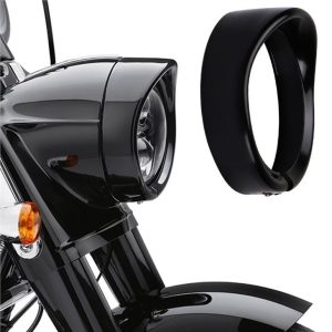 „Morsun“ 7 colių apvalus LED motociklų priekinių žibintų žiedo laikiklis „Harley FLD“