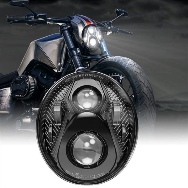 Morsun motociklo LED priekinis žibintas