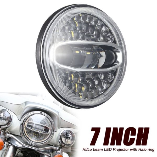 skirti „Harley Davidson 108W Led“ motociklo priekiniams žibintams