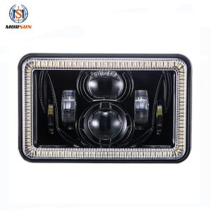 Sunkvežimių priedai 4x6 '' Led Halo Headlight Auto apšvietimo sistema